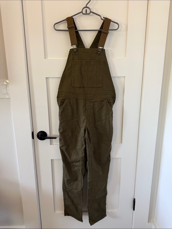 REI Pants - REI Olive Green Utility Bib Overalls